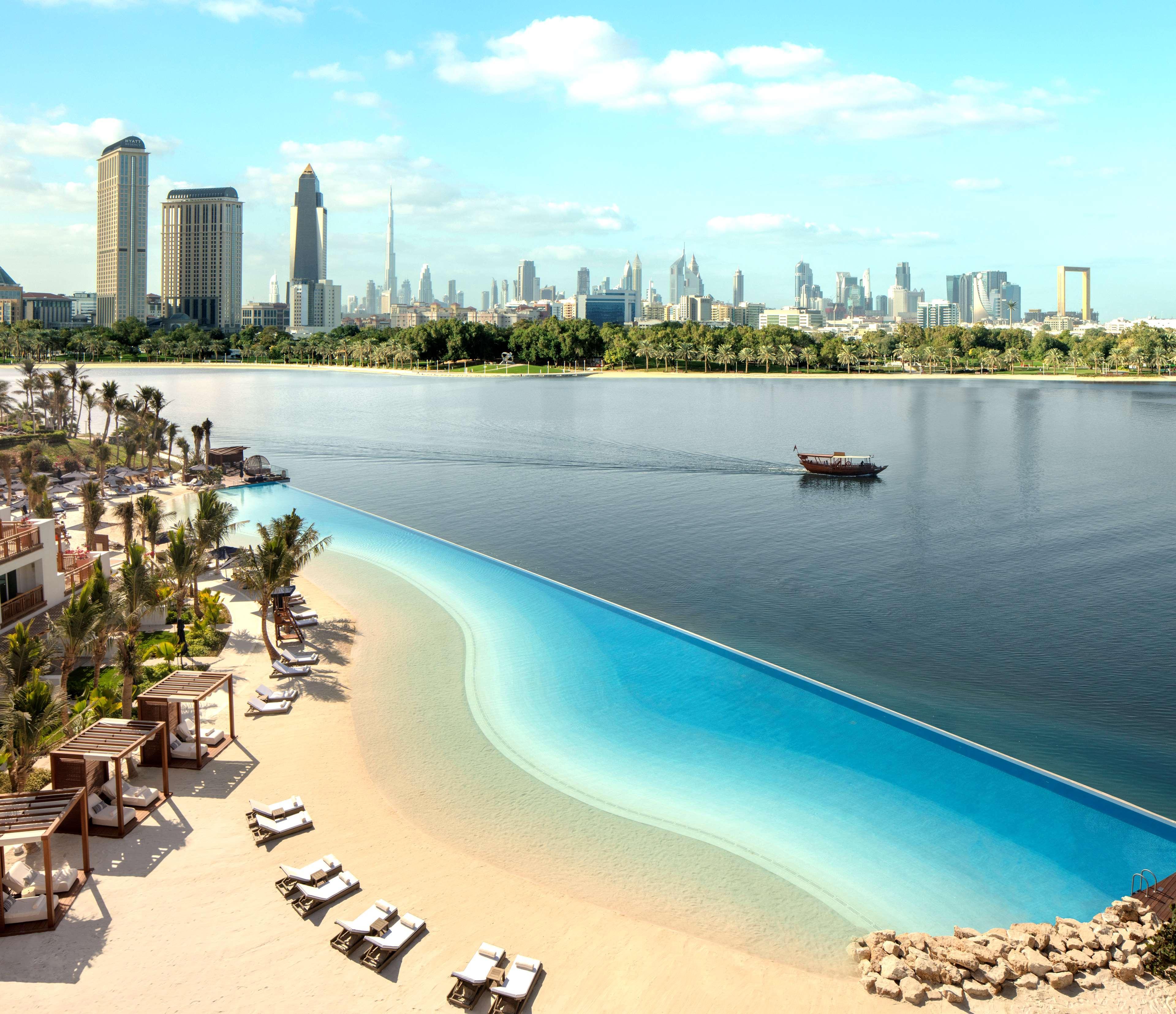 Hotel Park Hyatt Dubai Esterno foto Dubai Canal